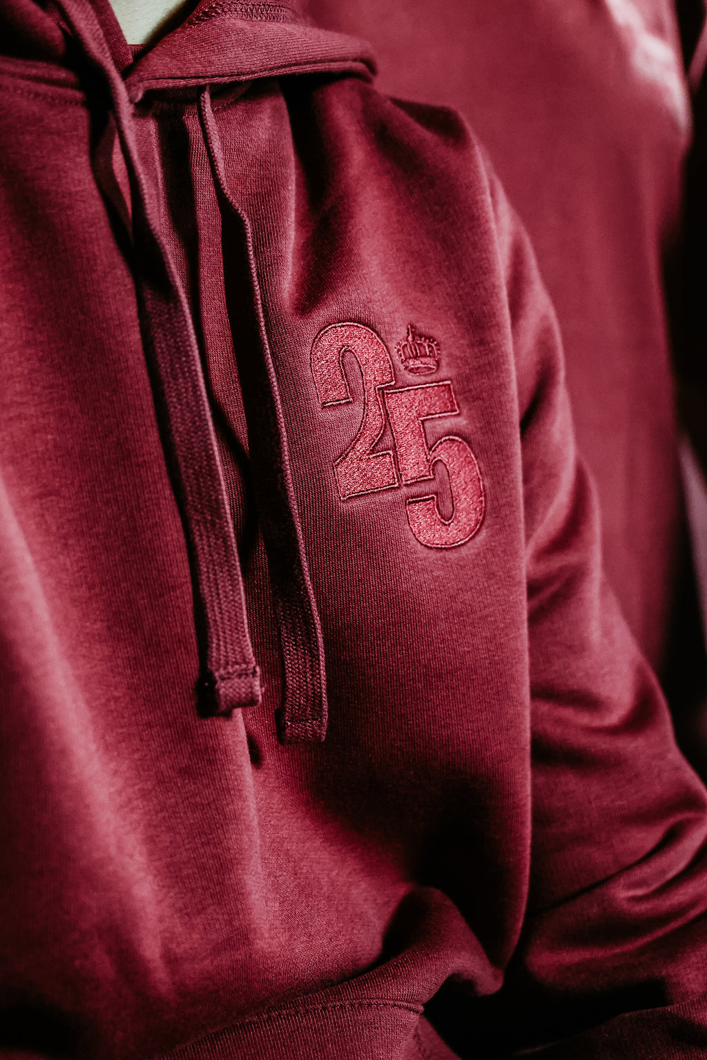 Hoodie 25 - Volwassenen - Bordeaux