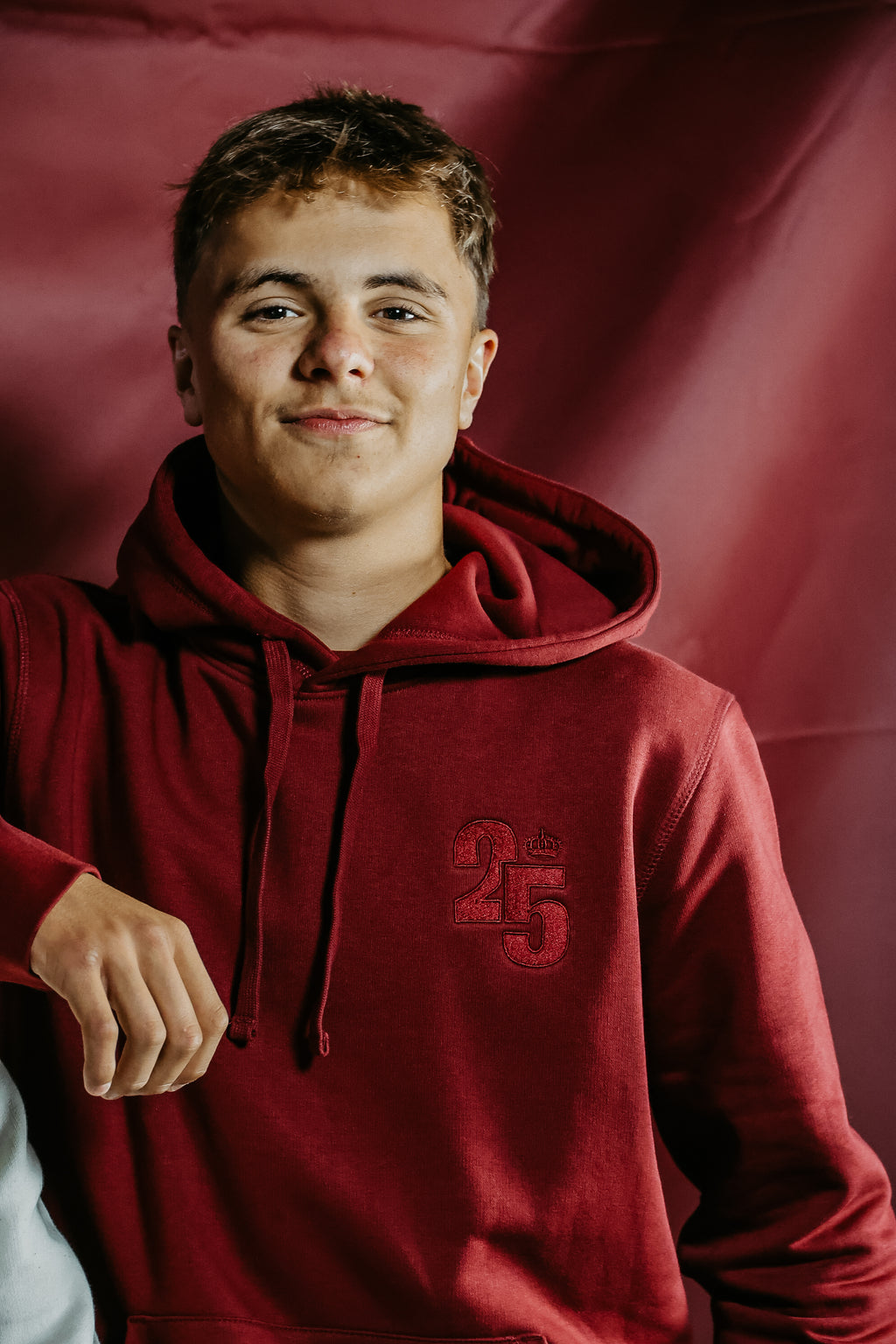 Hoodie 25 - Volwassenen - Bordeaux