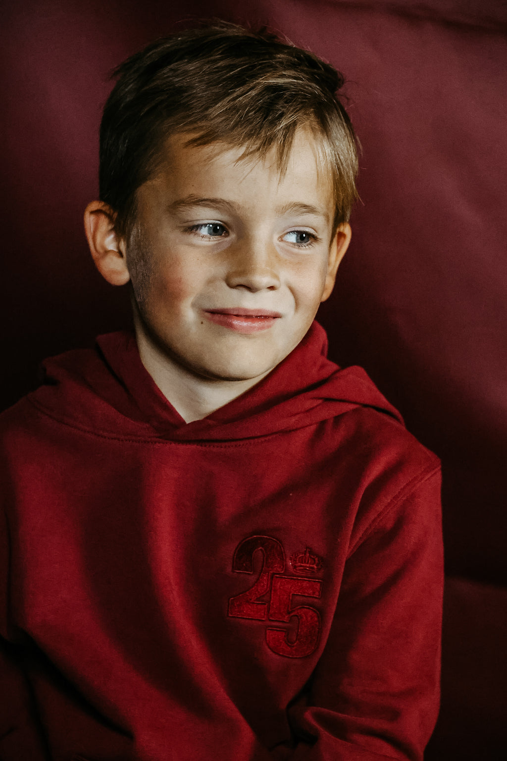 Hoodie 25 - Kids - Bordeaux
