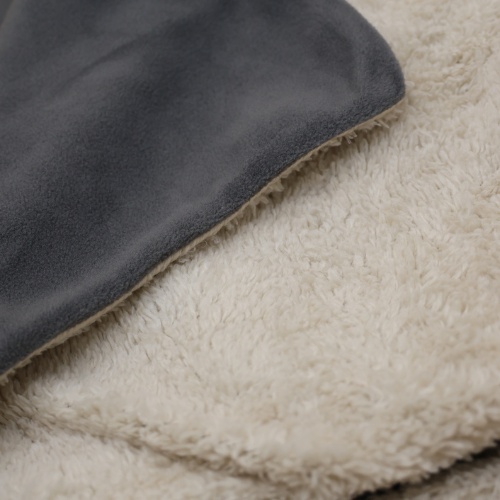 KVM Fleece deken - Steel Grey