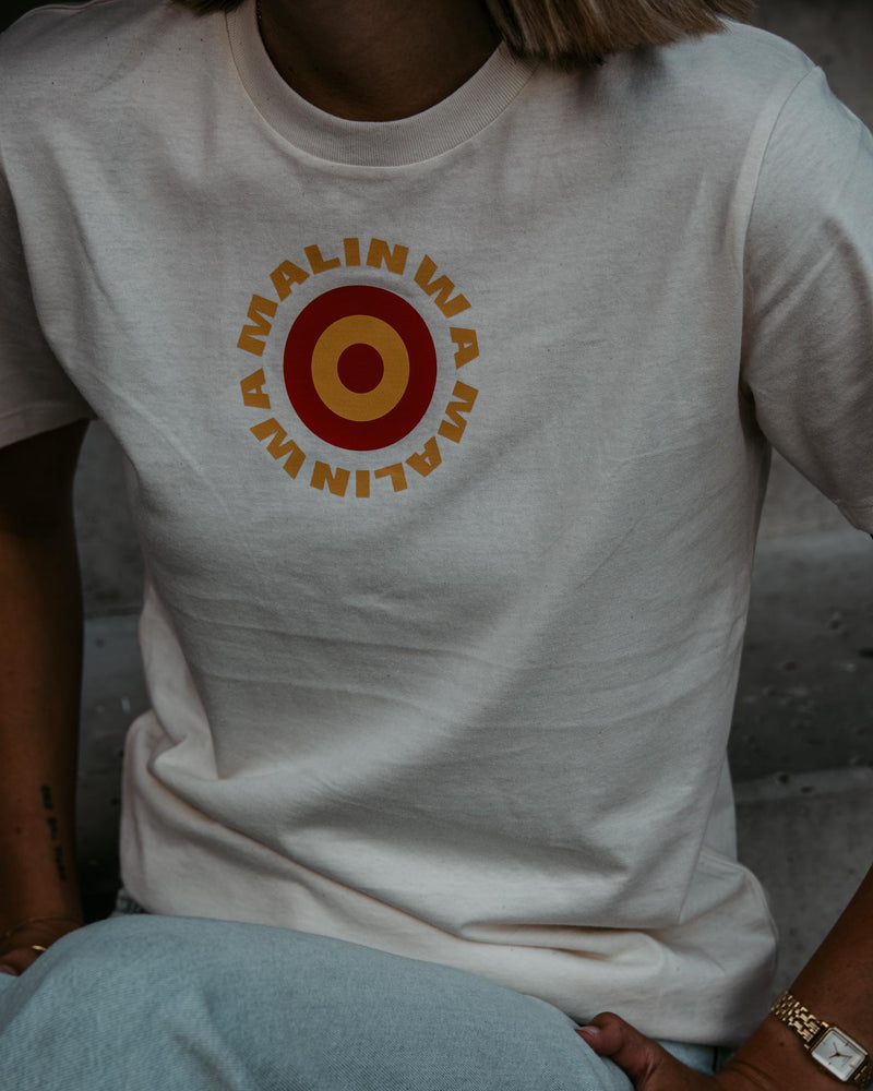 tshirt beige cirkel kids