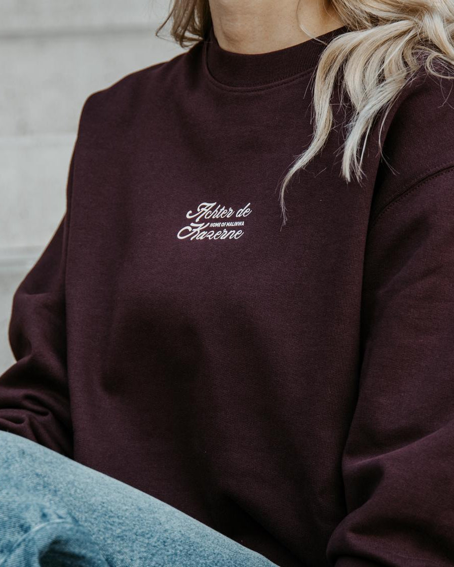 sweater bruin ADK volwassen