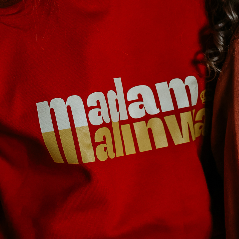 Hoodie Madamalinwa Rood